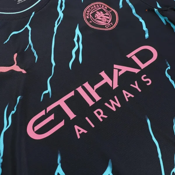 Manchester City Third Away Kit Jersey+Shorts 2023/24