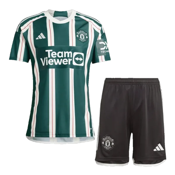 2023/24 Manchester United Away Kit Jersey+Short