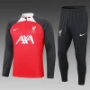 2024/2025 Liverpool Half-Pull Training Suit Red Football Shirt