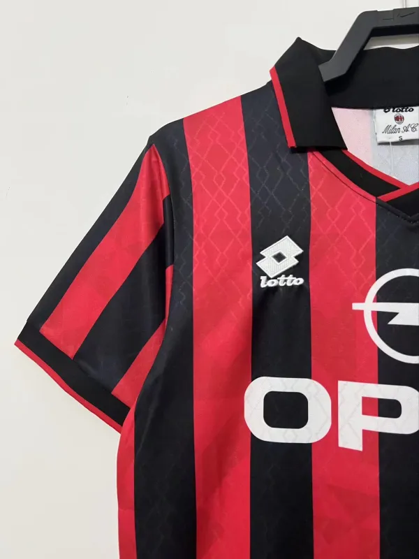 1995/96 AC Milan Retro Jersey Home