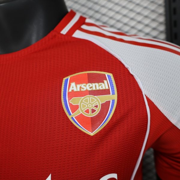 2025/26 Arsenal Home Jersey Player Version