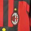 2007/08 AC Milan Retro Jersey Home Long Sleeve