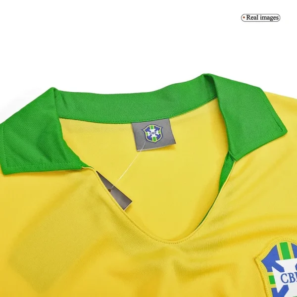 Brazil 1957 Retro Jersey Home