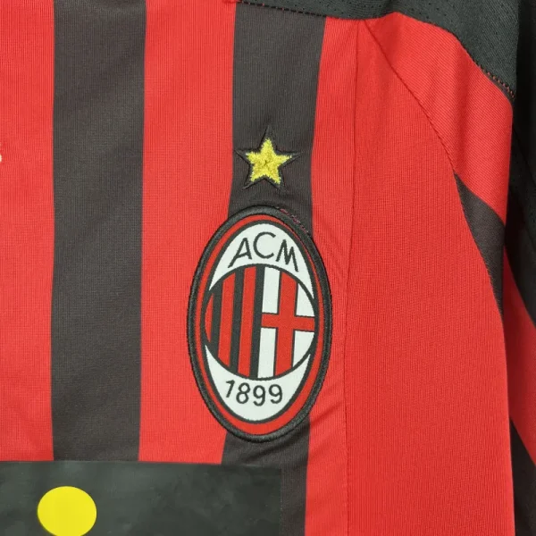 2007/08 AC Milan Retro Jersey Home