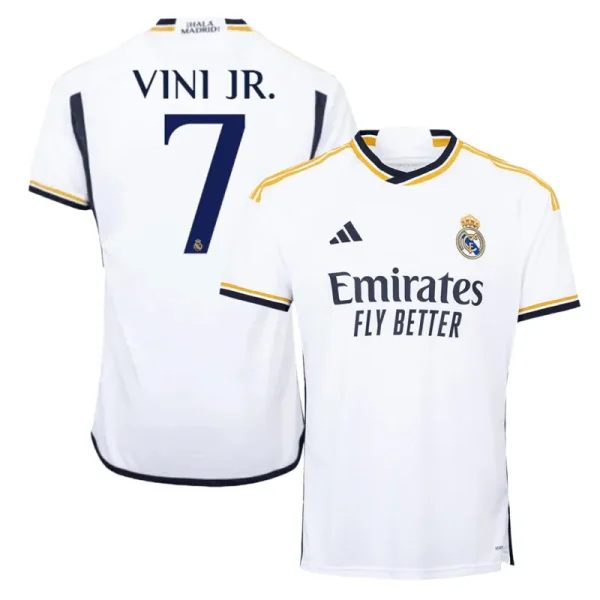 2023/24 BELLINGHAM #5 VINI JR. #7 MODRI? #10 KROOS #8 Real Madrid Home Jersey