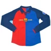 1999/00 Barcelona Retro Home Long Sleeve Jersey