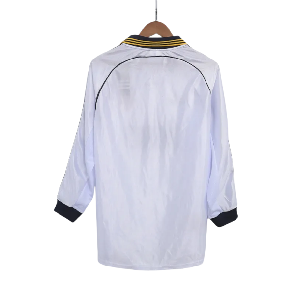 1999/00 Real Madrid Retro Away Soccer Jersey Long Sleeve