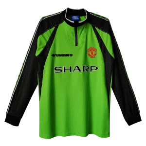 1998/99 Manchester United Retro Goalkeeper Jersey Long Sleeve