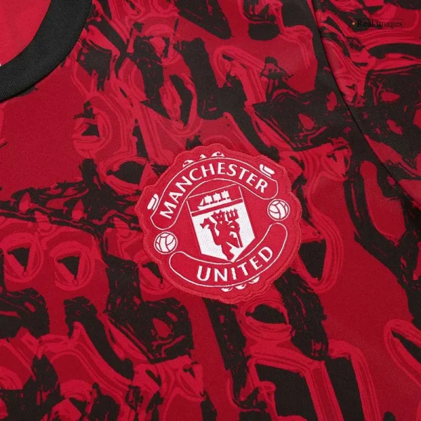 2023/24 Manchester United Pre-Match Vest Jersey Red