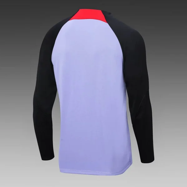 Liverpool Half-Pull Training Suit Purple Jersey 2022/2023