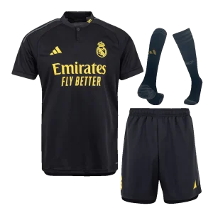 2023/24 Real Madrid Third Away Whole Kit Jersey+Shorts+Socks