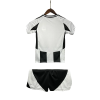 24-25 Juventus Home Soccer Kids Kit Jersey+Shorts