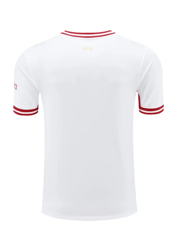 24-25 Liverpool Training Wear White Suit Shirt