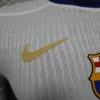 2025-26 Barcelona Home Player Version Shirt White Jersey Without Spofity Text