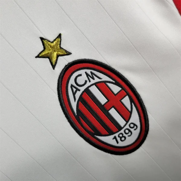 06-07 AC Milan UCL Final Retro Jersey Away Long Sleeve