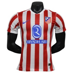 2025/26 Atletico Madrid Home Shirt Soccer Jersey Player Version
