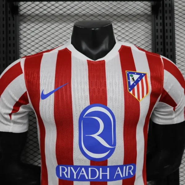 2025/26 Atletico Madrid Home Shirt Soccer Jersey Player Version