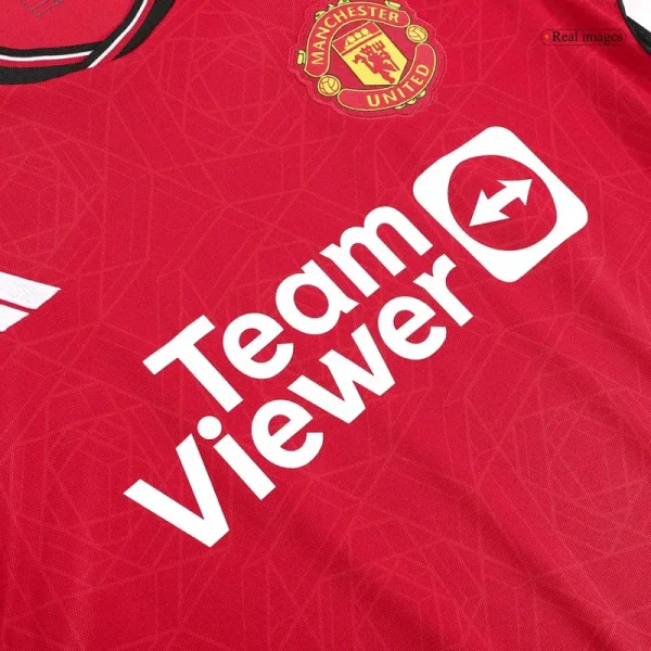 2023/24 Manchester United Home Long Sleeve Jersey