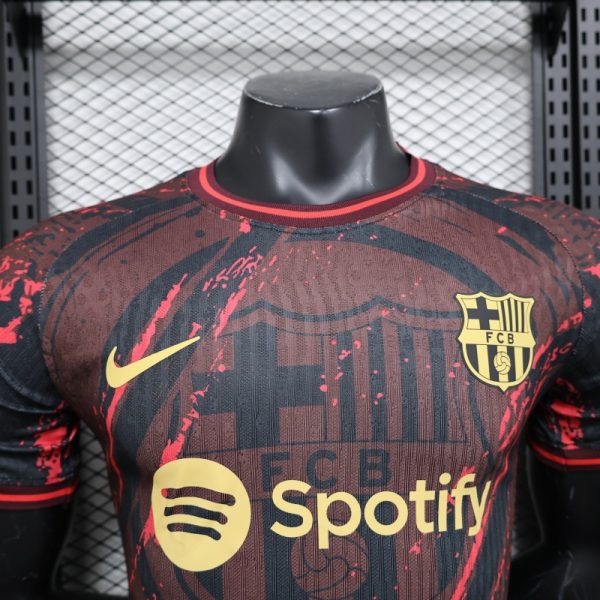 2024/25 Barcelona Away Jersey Spotify Logo Without Text Player Version