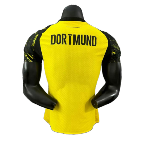 2025-26 Borussia Dortmund Home Soccer Jersey Player Version