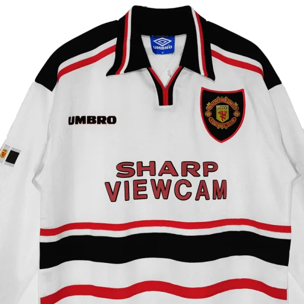 1998/99 Manchester United Retro Long Sleeve Away Jersey