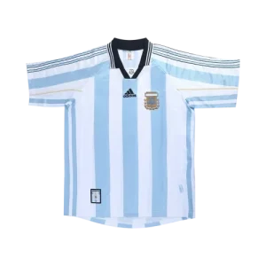 Argentina Retro Jersey Home World Cup 1998
