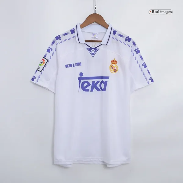 1996/97 Real Madrid Retro Jersey Home