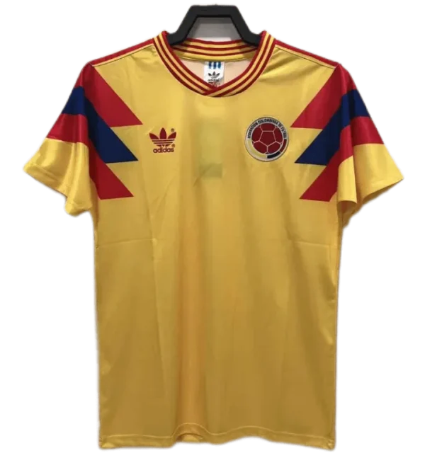Colombia 1990 Retro Jersey Home