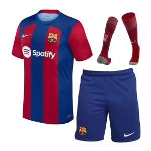 Barcelona Home Whole Kit Jersey+Shorts+Socks 2023/24