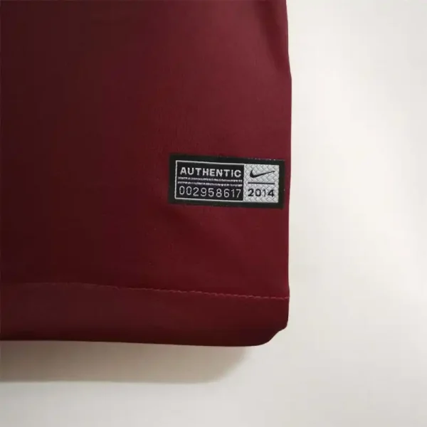 Portugal Retro Jersey Home World Cup 2014