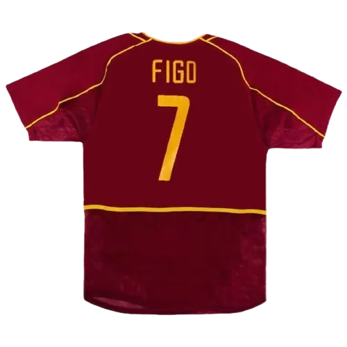 Portugal Retro Jersey Home World Cup 2002