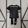 Real Madrid 14-15 Third Retro Kid Kits Black Jersey