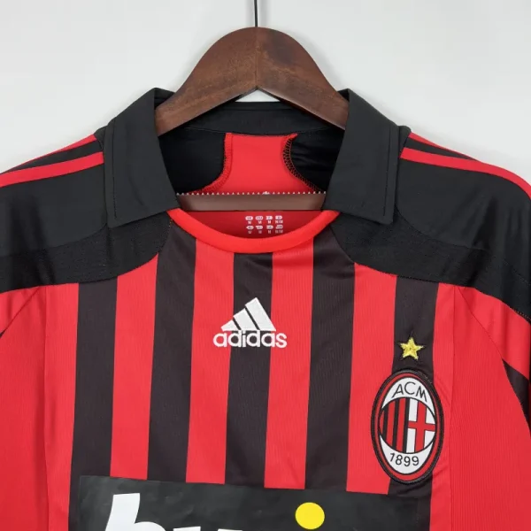 2007/08 AC Milan Retro Jersey Home