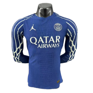 2025-26 PSG Saint-Germain Home Soccer Long sleeves Jersey Player Version