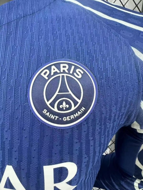 2025-26 PSG Saint-Germain Home Soccer Long sleeves Jersey Player Version