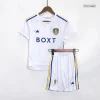 2023/24 Kids Leeds United Home Kit Jersey+Shorts
