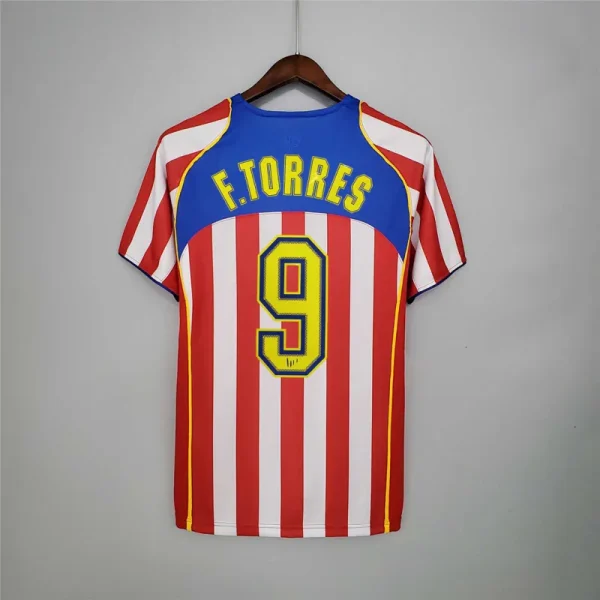 2004/05 Atletico Madrid Retro Jersey Home