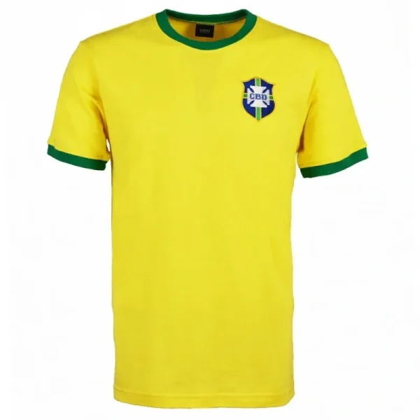 Brazil World Cup 1970 Retro Jersey Home