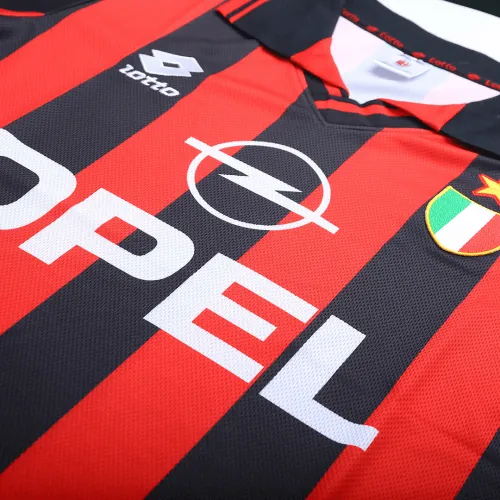 1996/97 AC Milan Retro Jersey Home