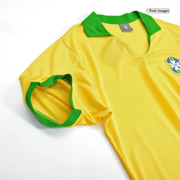 Brazil 1957 Retro Jersey Home