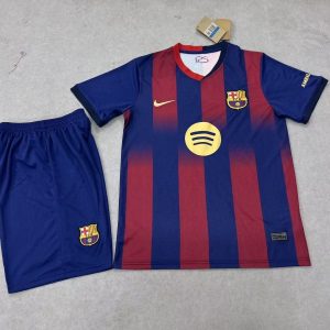 2025-26 Barcelona Away Soccer Uniform Kits