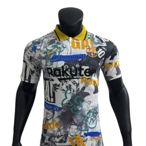 Barcelona black shirt jersey player version 25-26