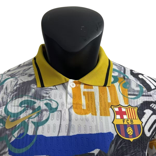 Barcelona black shirt jersey player version 25-26