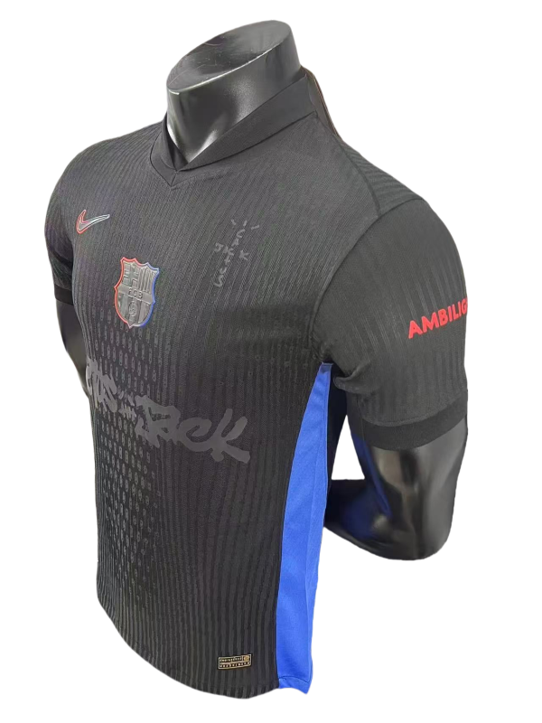 Barcelona Away x Travis Scott Shirt 2024/25 Soccer Jersey