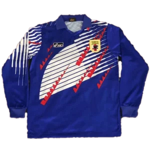 Japan World Cup 1994 Retro Long Sleeve Soccer Jersey Home