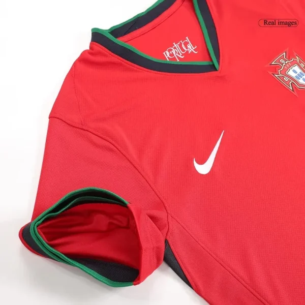2024 Portugal Nation Home Ronaldo #7 R. Le?o #17 Pepe #3 Jersey Euro