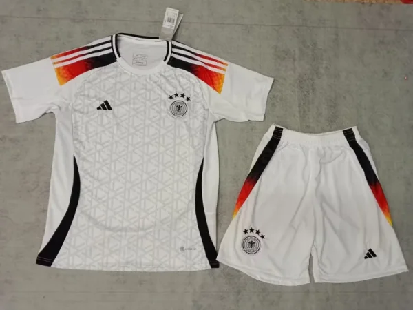 2024 Germany Euro Cup Home Kids Kit Jersey+Shorts