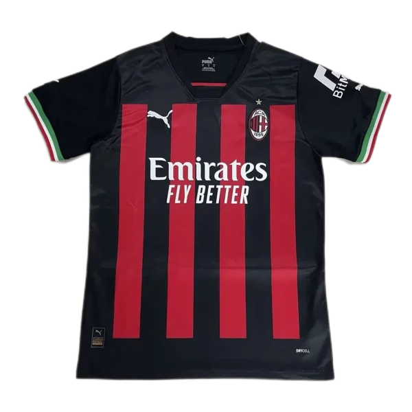 22-23 AC Milan Soccer Jersey Home Replica