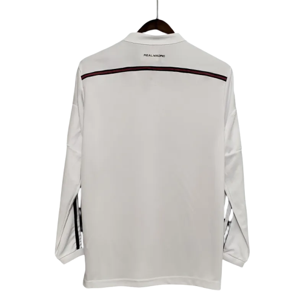 2014/15 Real Madrid Retro Long Sleeve Jersey Home