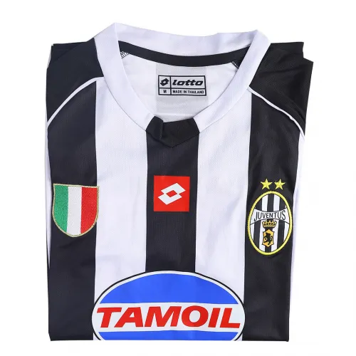 2002-03   Juventus Del Piero #10 Retro Jersey Home Replica